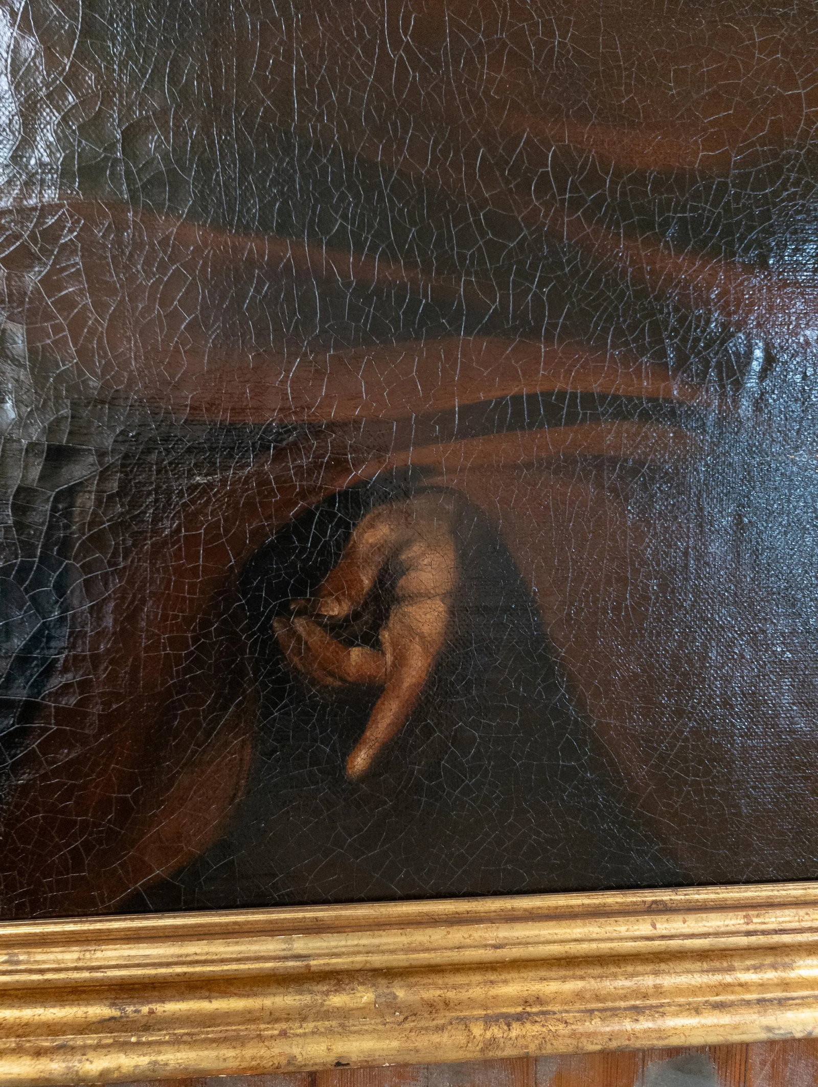18th Century Italian Old Master Portrait Painting of Saint Matthew After Jusepe De Ribera - 9