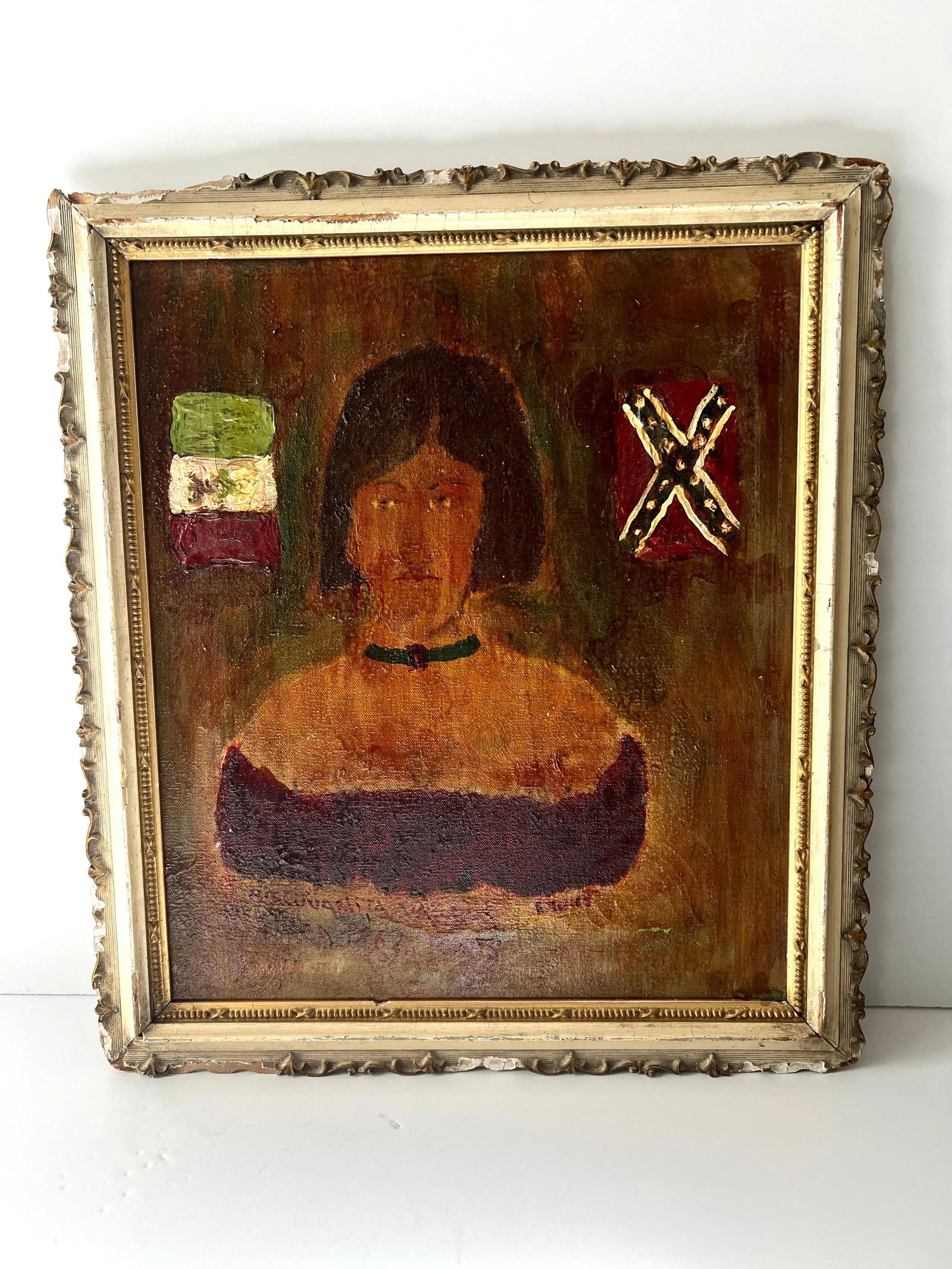Folk Art Painting by Latin Artist, Elias Telles - 2