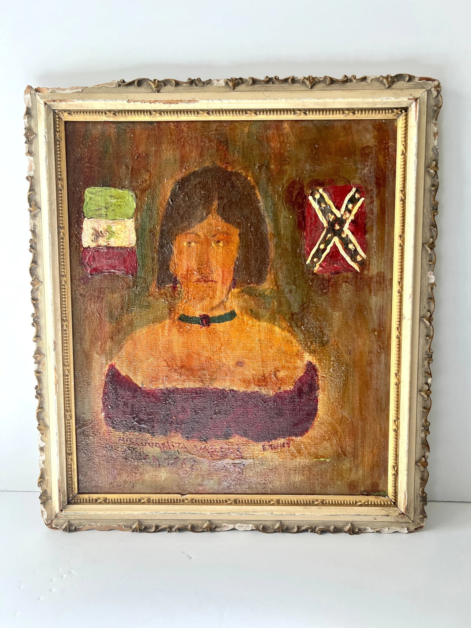 Folk Art Painting by Latin Artist, Elias Telles - 4