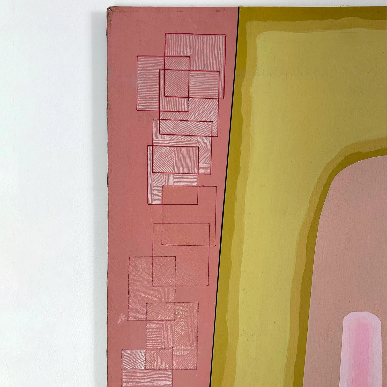 J. Rothenberg (Active C. 1935-1990) Cubist Modernist Original Painting - 10
