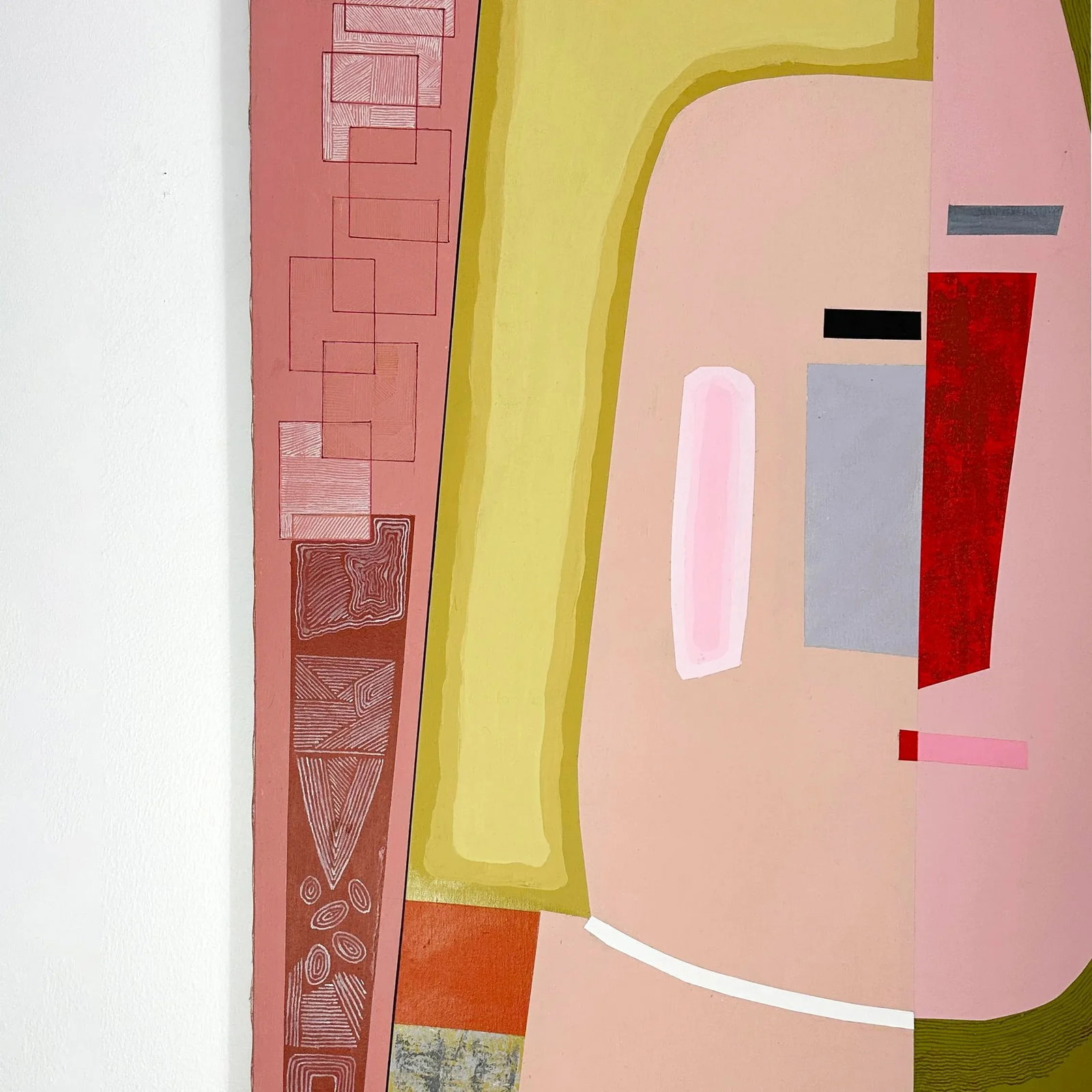 J. Rothenberg (Active C. 1935-1990) Cubist Modernist Original Painting - 9