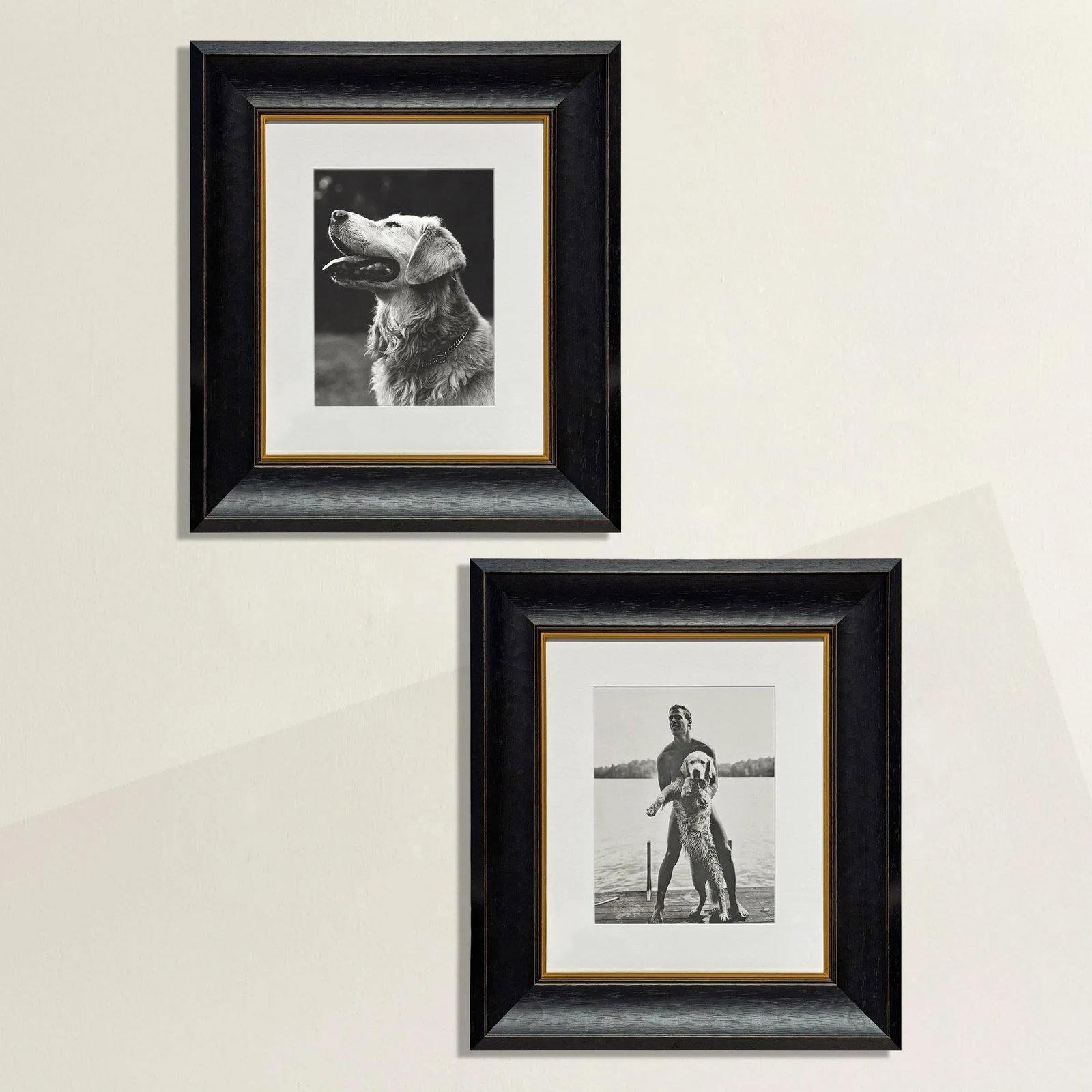 Ted and Rowdy, a Framed Photograph by Bruce Weber - 3