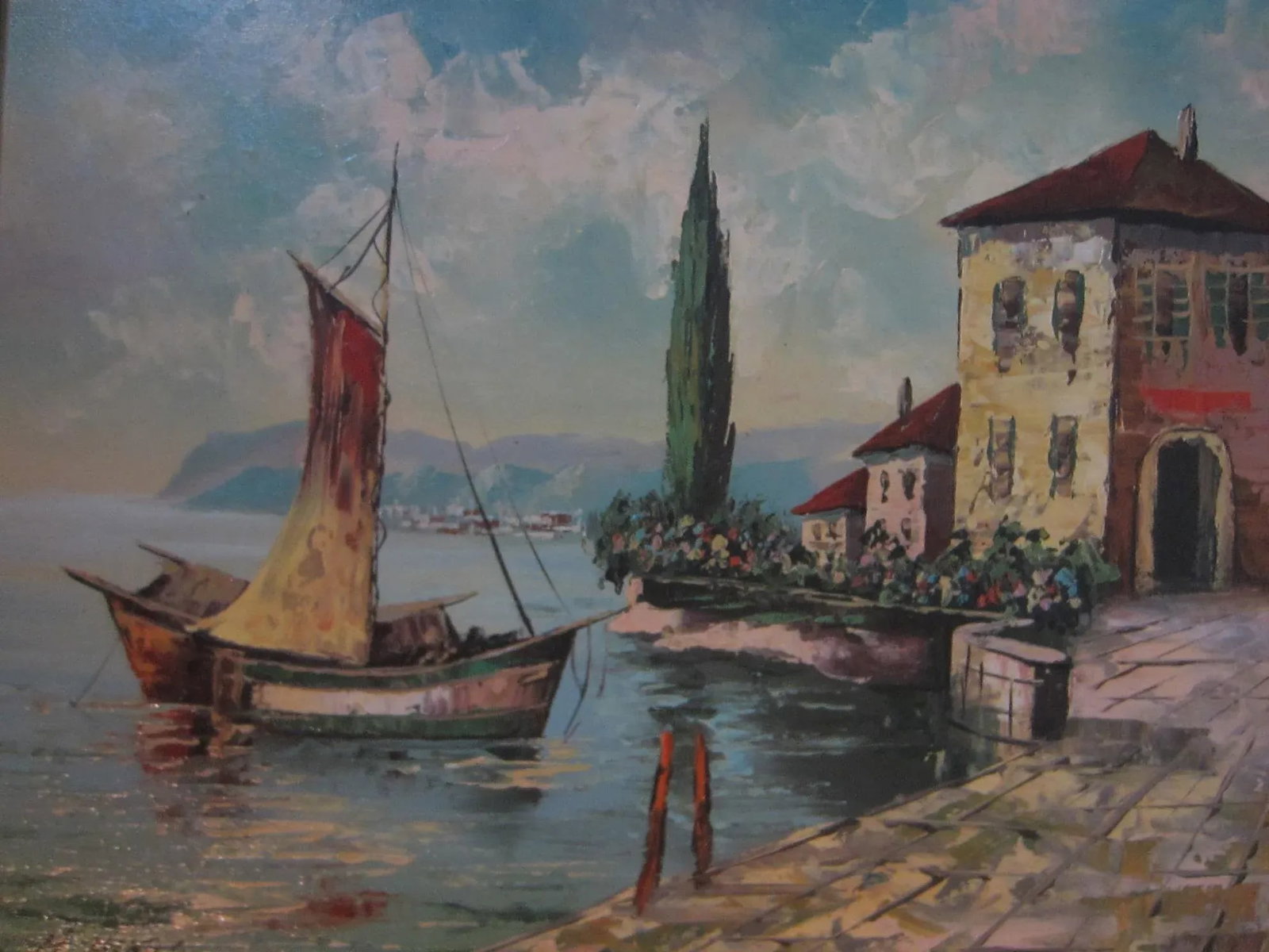 1970s H Hugo Seascape Signed Painting - 10
