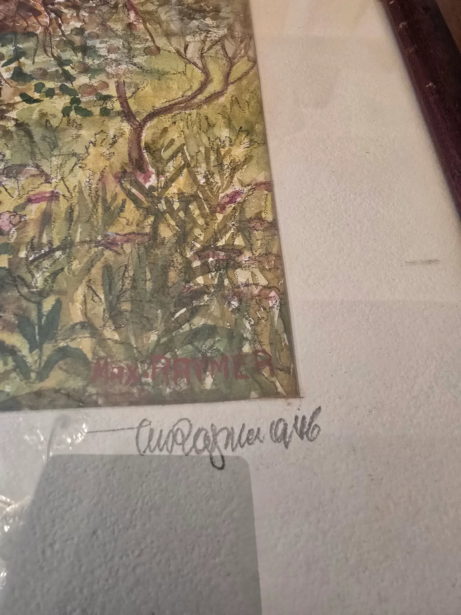 1940s Vintage Mid Century Hudson River Painting Signed, Framed - 10