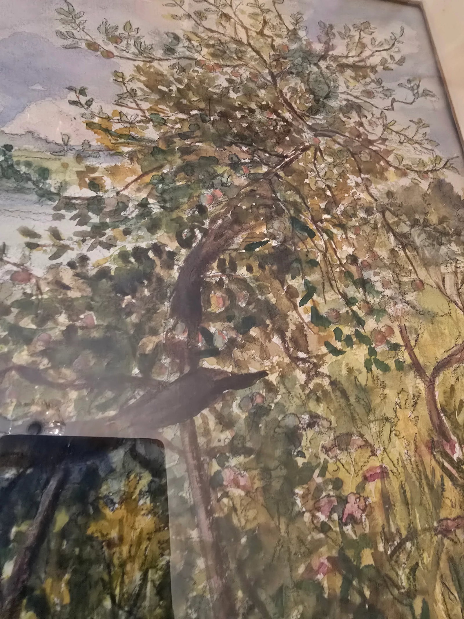 1940s Vintage Mid Century Hudson River Painting Signed, Framed - 11
