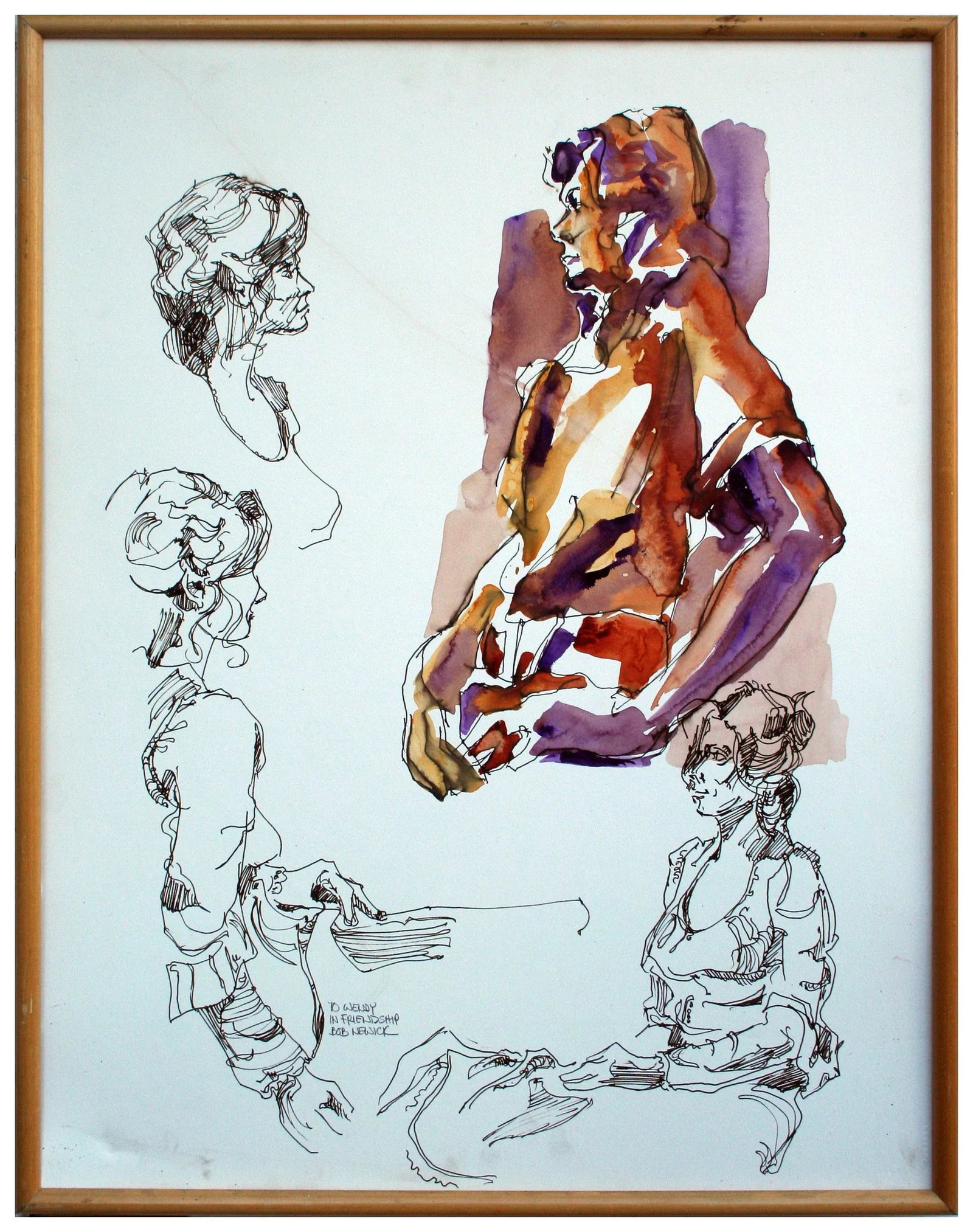 Portrait Study by Bob Newick - 6