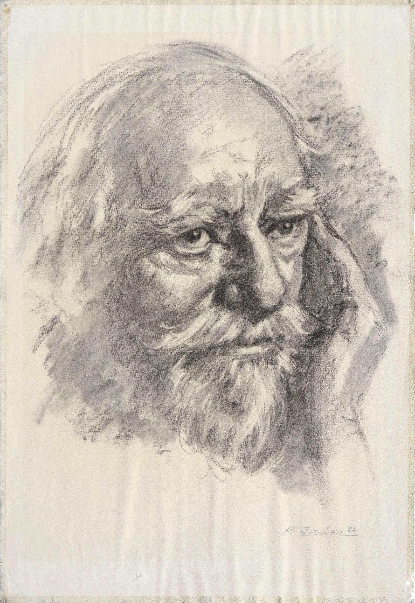 Portrait of an Old Man by Ralph Edward Joosten - 3