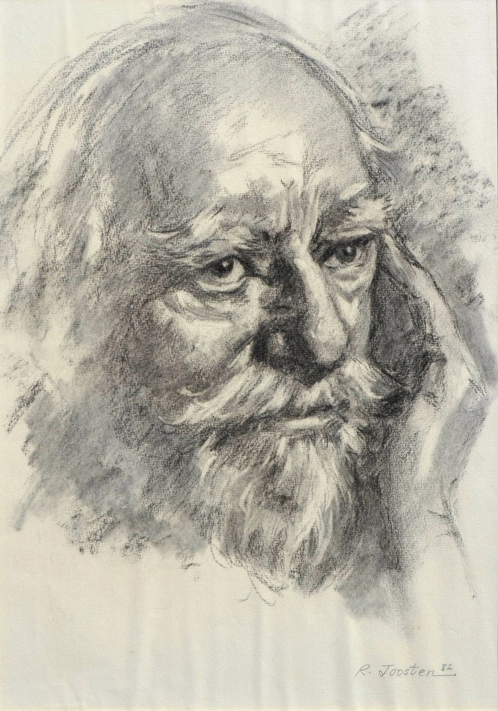 Portrait of an Old Man by Ralph Edward Joosten - 4