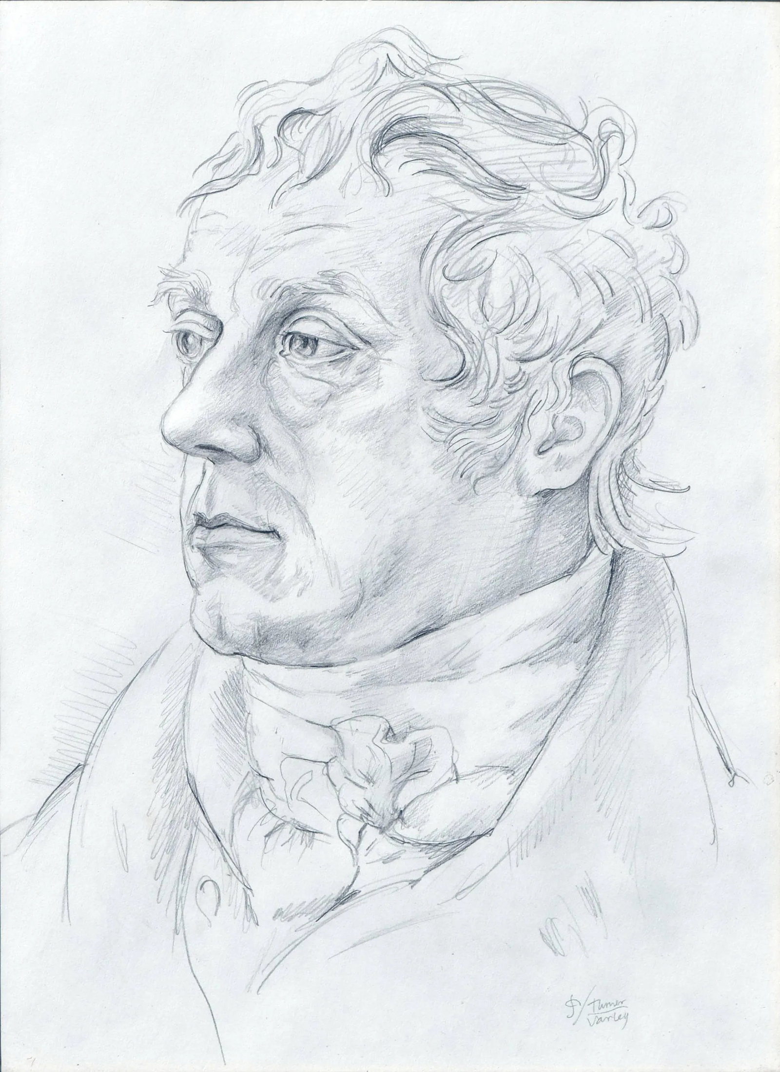Turner's Varley Portrait by Gail Hodin-Reeves - 2