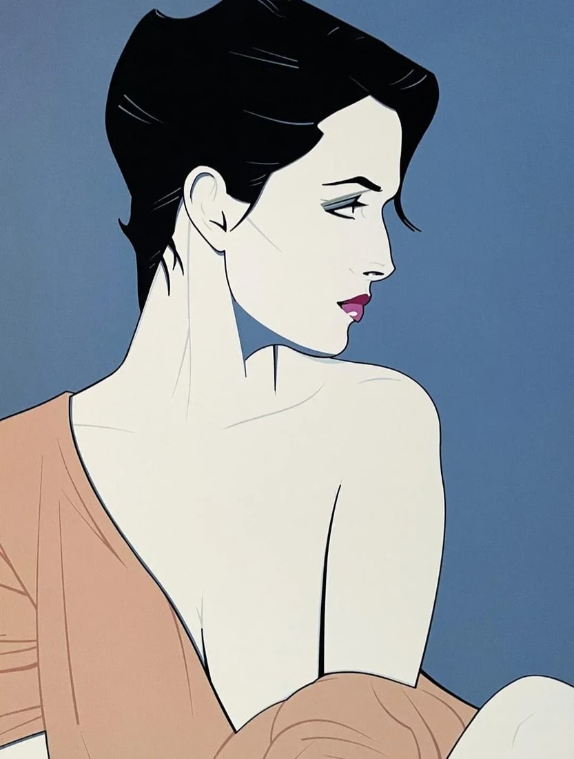 Patrick Nagel "Exhibition" Nc 4 Serigraph - Mirage Editions, 1984 - From the Lisah Runninghorse Coll - 2