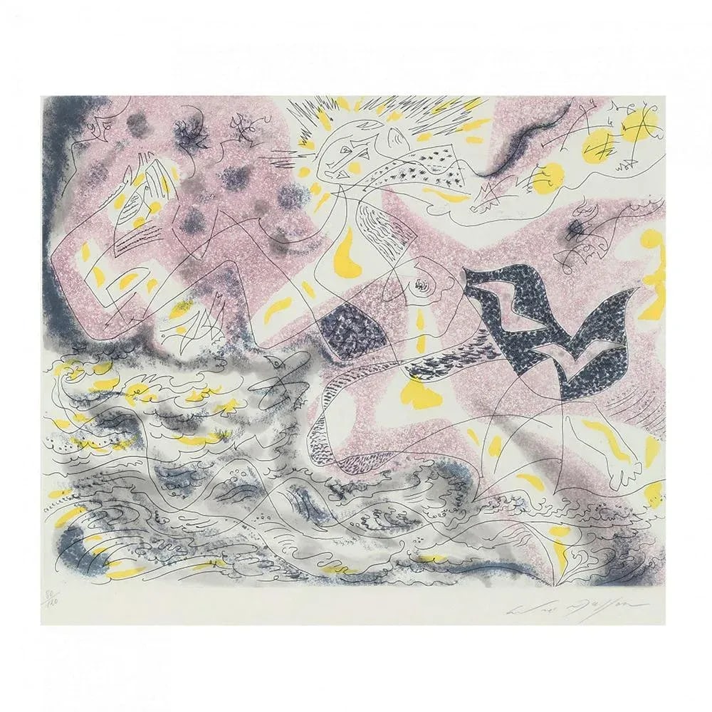Andre Masson Etching and Aquatint Signed, Numbered - 2