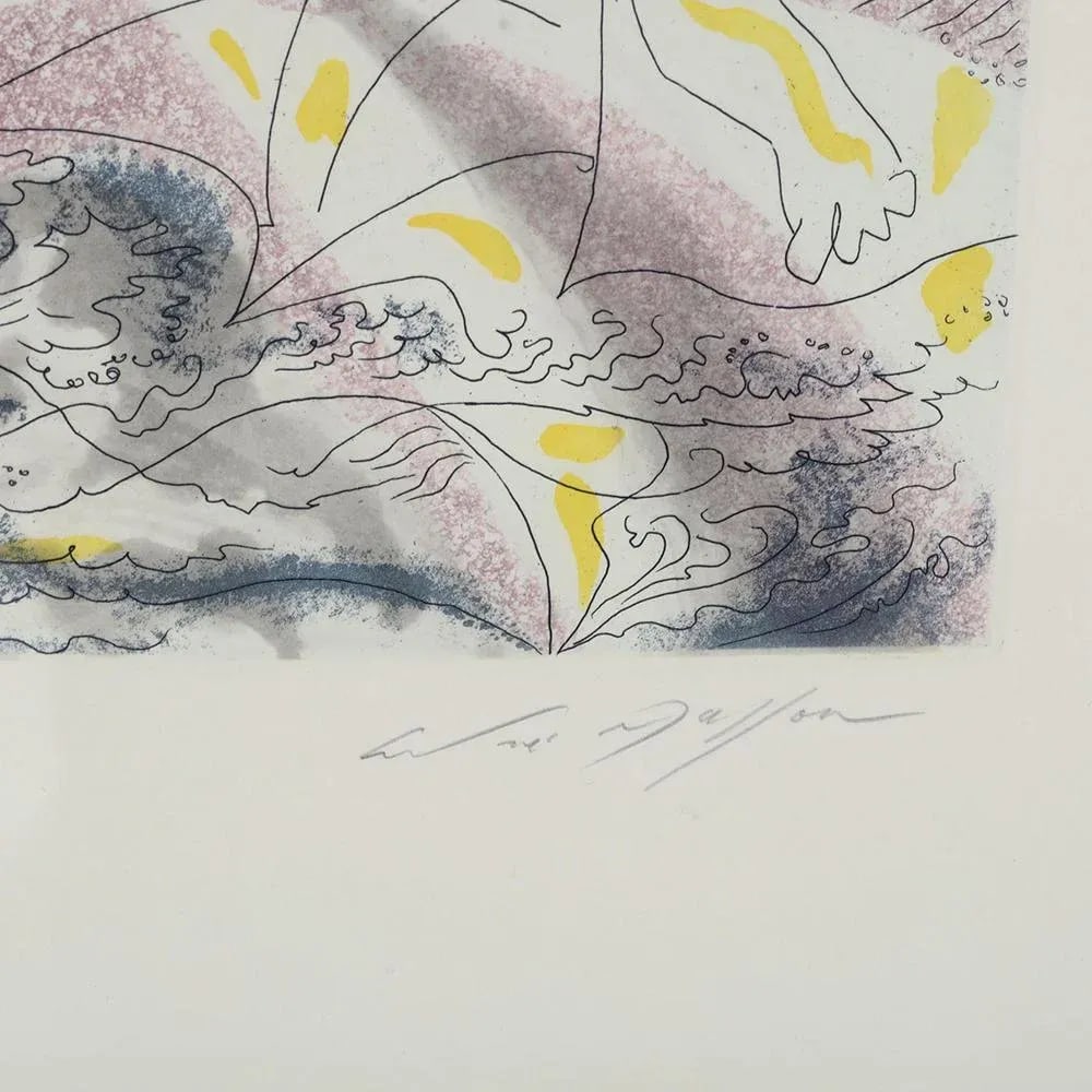 Andre Masson Etching and Aquatint Signed, Numbered - 3