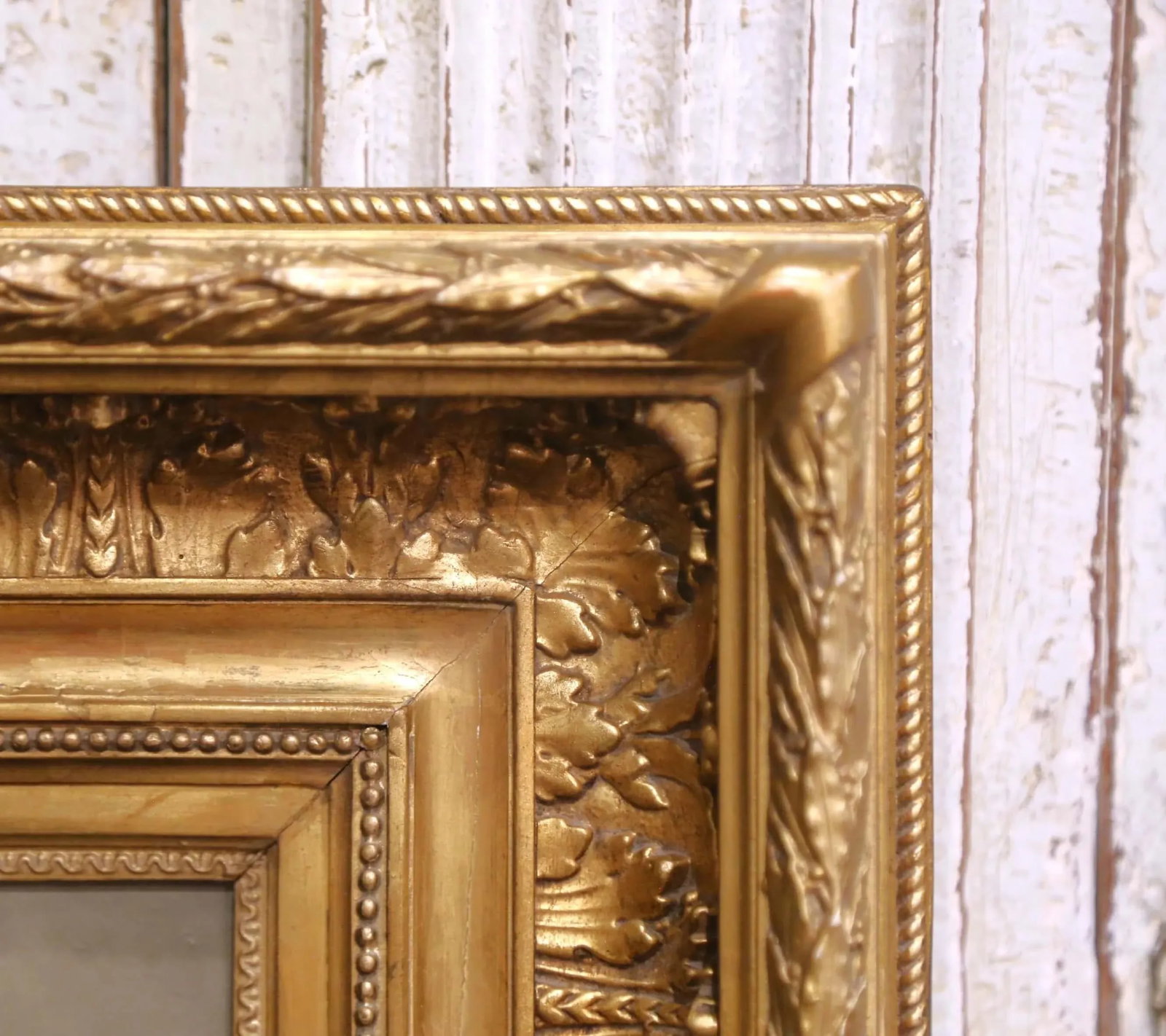 19th C. Spanish Oil Painting of Cattle Signed Antonio Cortes in Giltwood Frame - 9