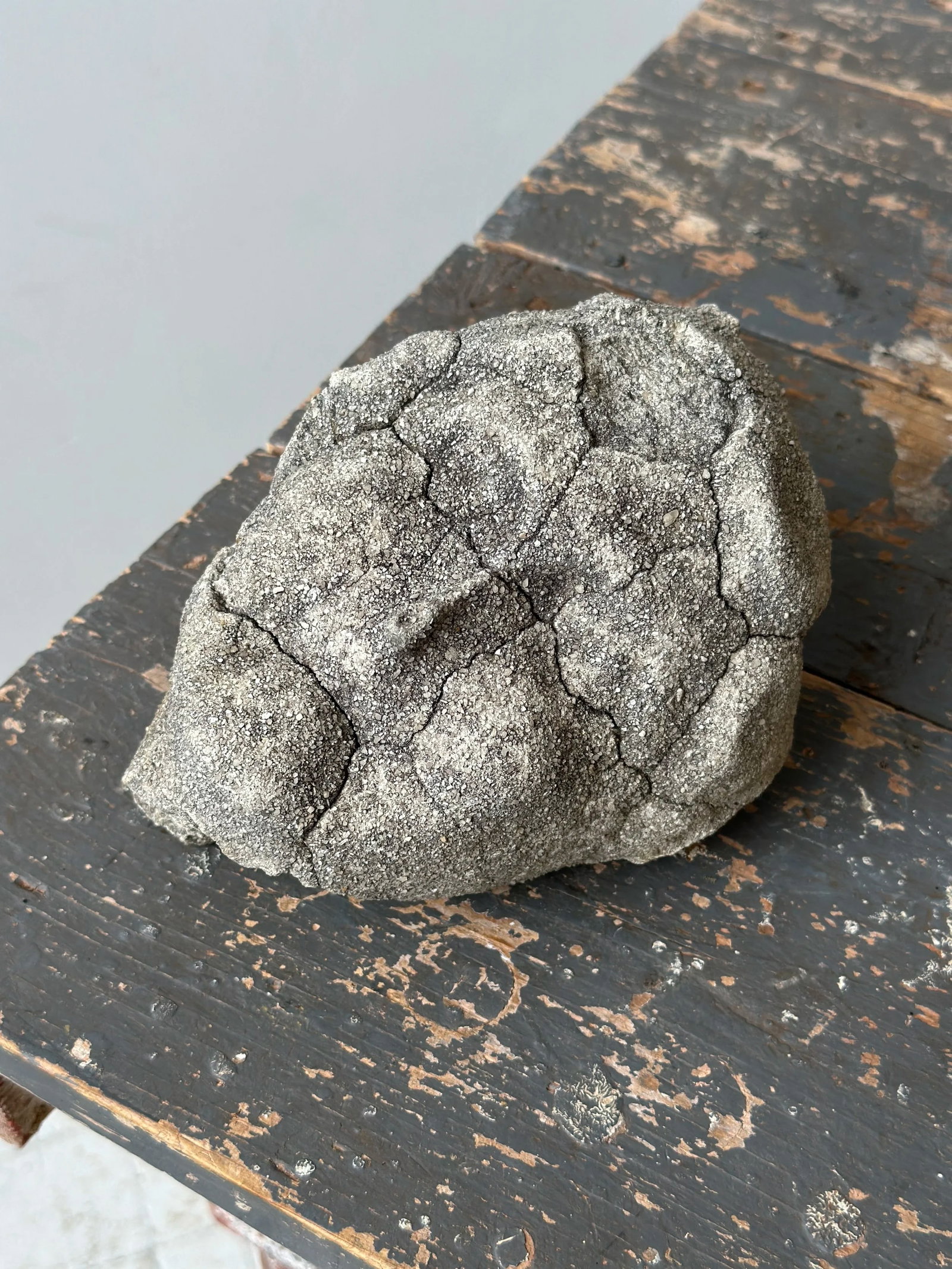Vintage Weathered Cement Head Sculpture, Circa 1930s-40s - 4