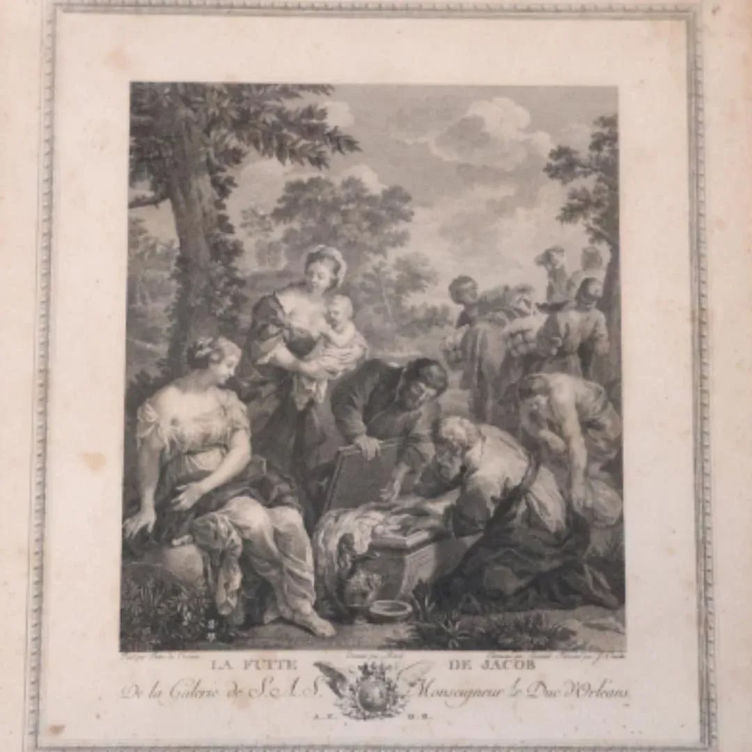 17th Century French Landscape Engraving (Set of 2) - 3