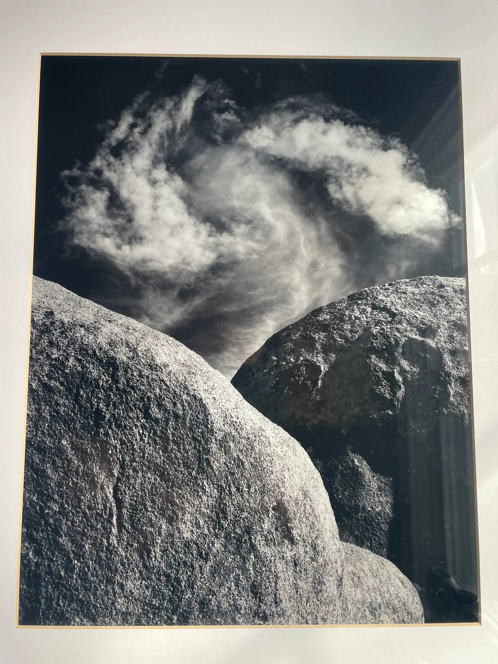 Paul Martini Gelatin Silver Print - Black & White Joshua Tree Landscape - 2