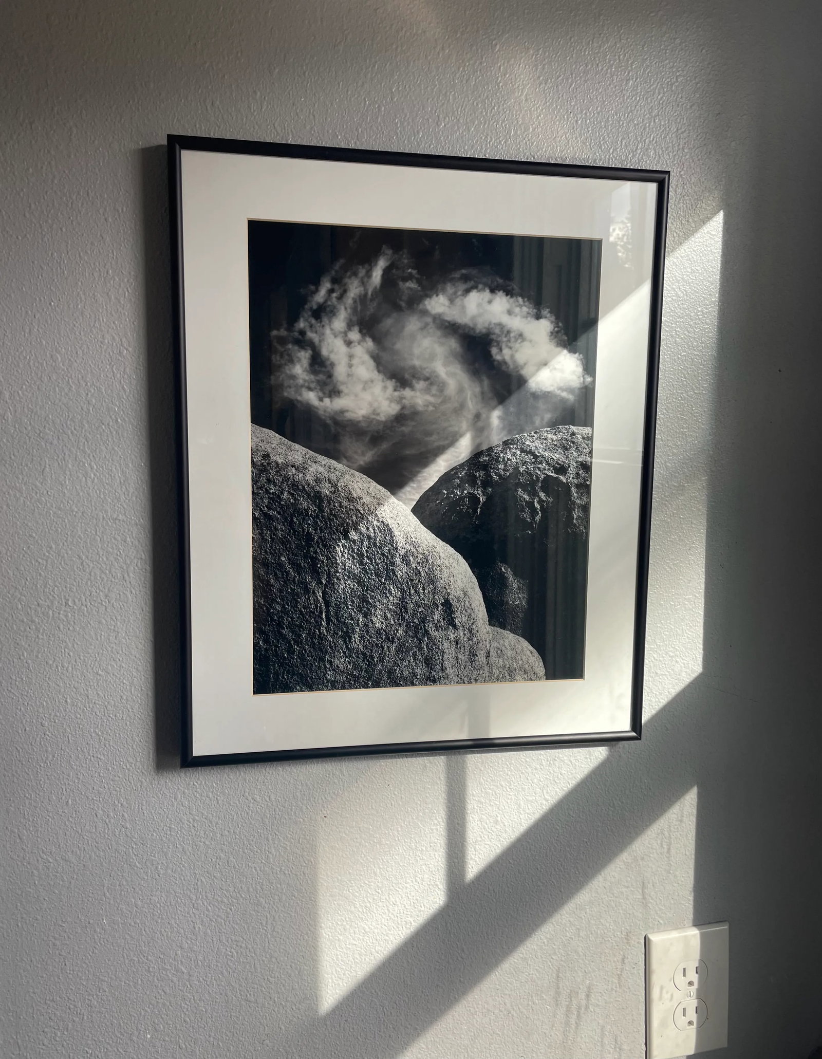Paul Martini Gelatin Silver Print - Black & White Joshua Tree Landscape - 3