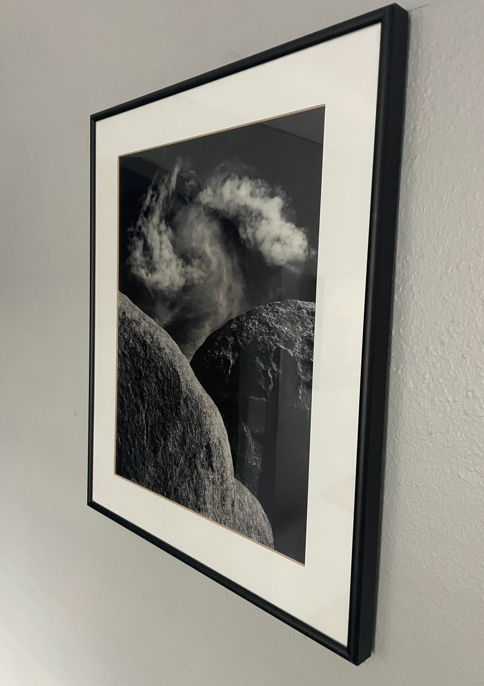 Paul Martini Gelatin Silver Print - Black & White Joshua Tree Landscape - 4