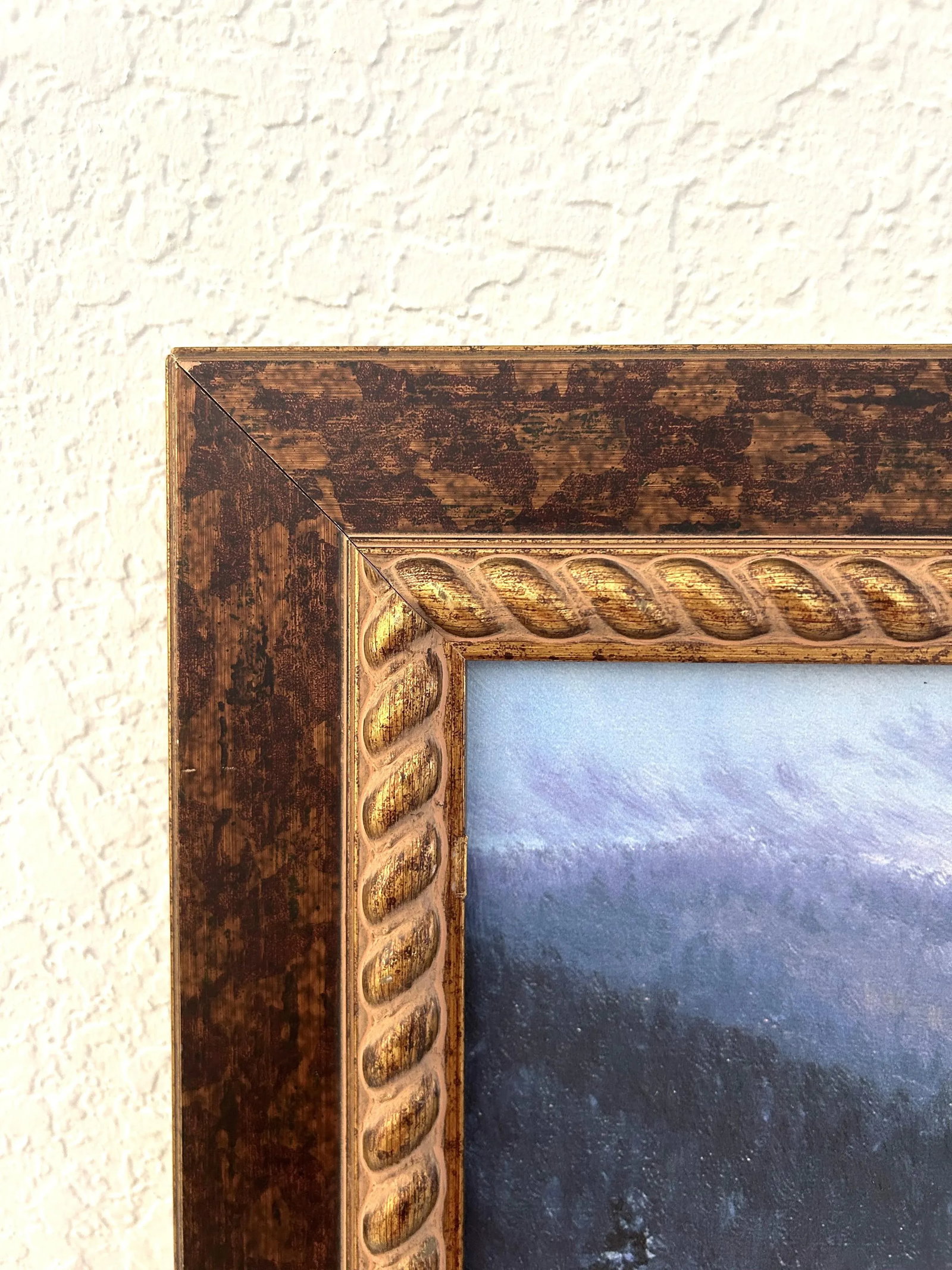 Large Framed Limited Edition Print on Canvas "Mountain Homestead" by Artist R. Van Beek - 8