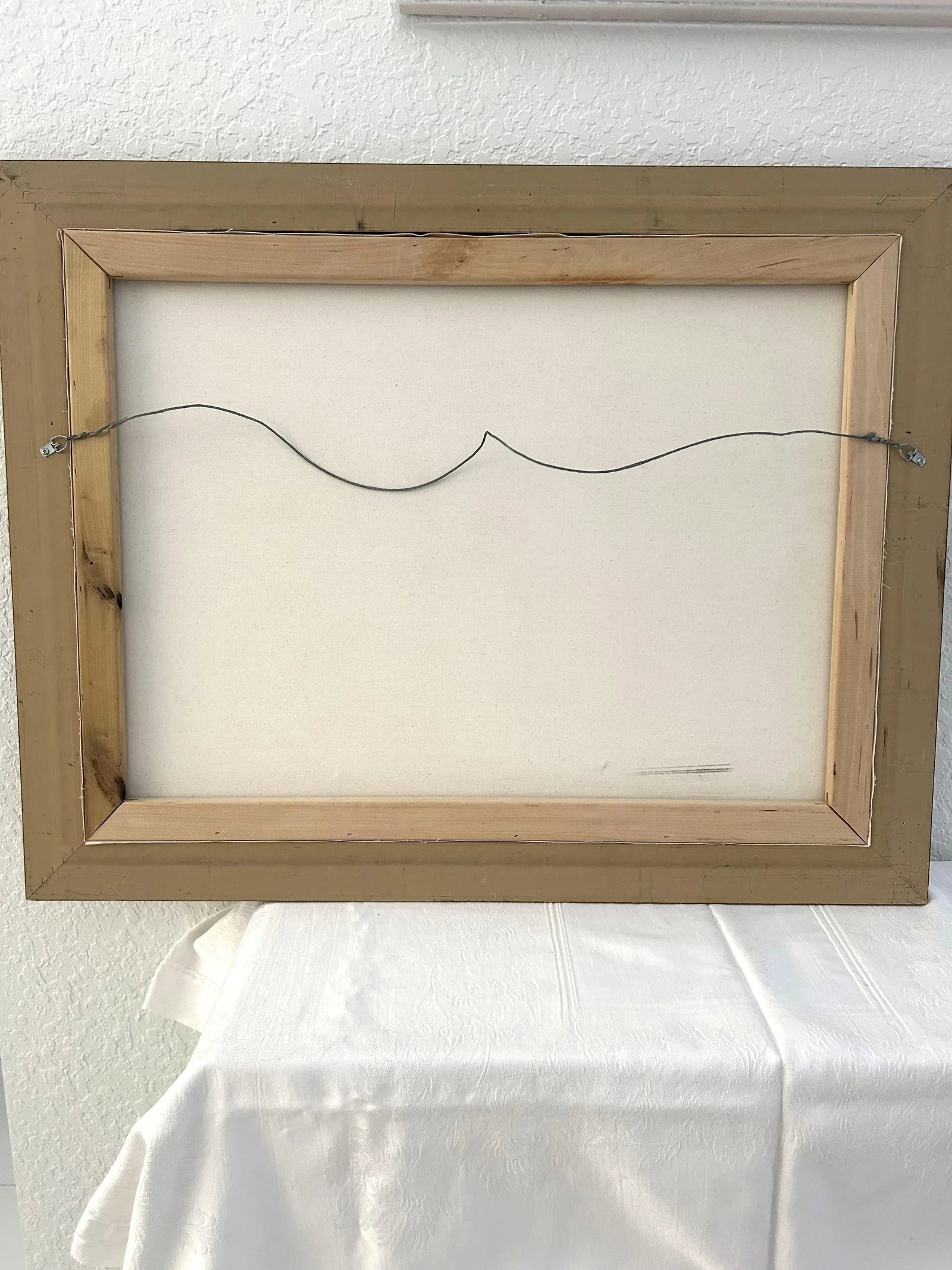 Large Framed Limited Edition Print on Canvas "Mountain Homestead" by Artist R. Van Beek - 9