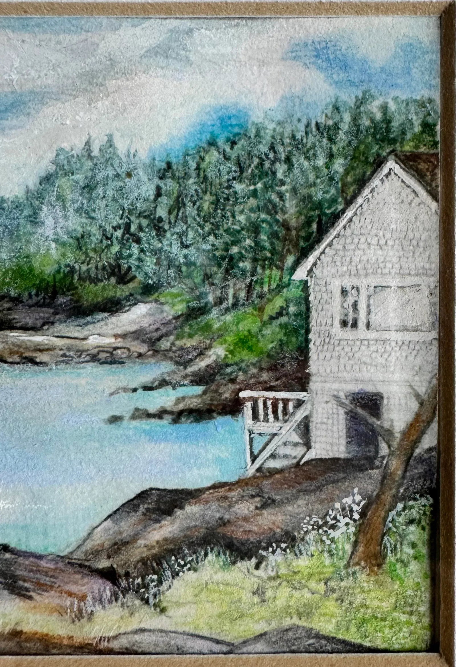 Watercolor of Coastal Maine - 3