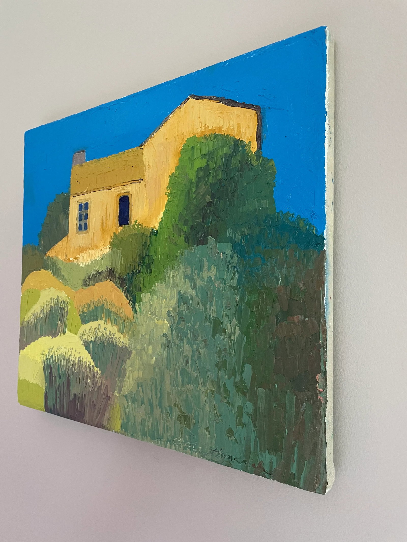 Italian Farm House, Original Painting by Cathe Hendrick - 3