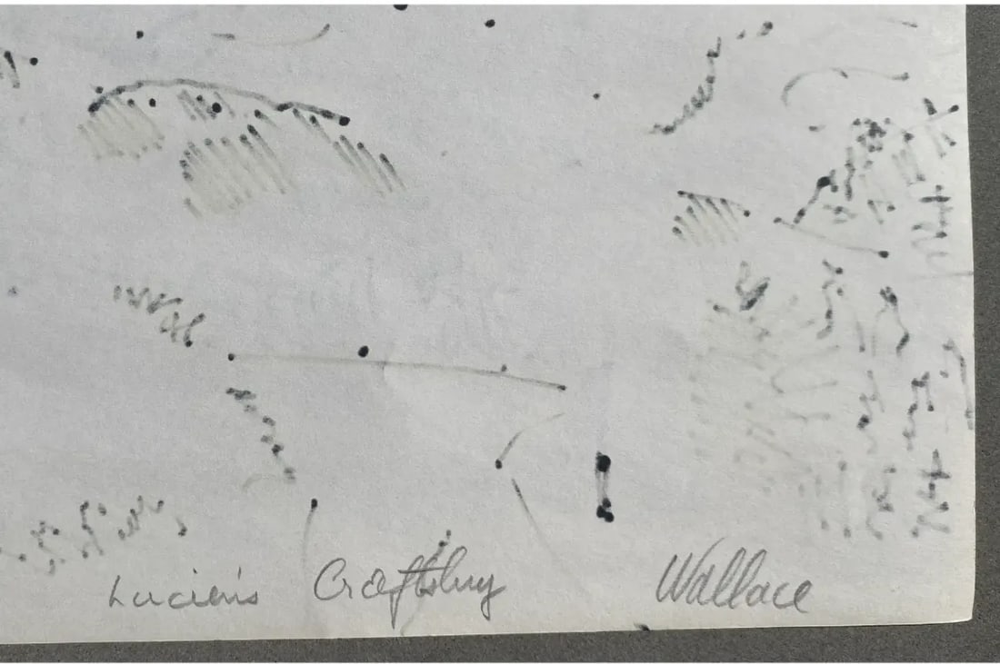 1960s Frank Wallace Craftsbury Vermont Landscape - 2
