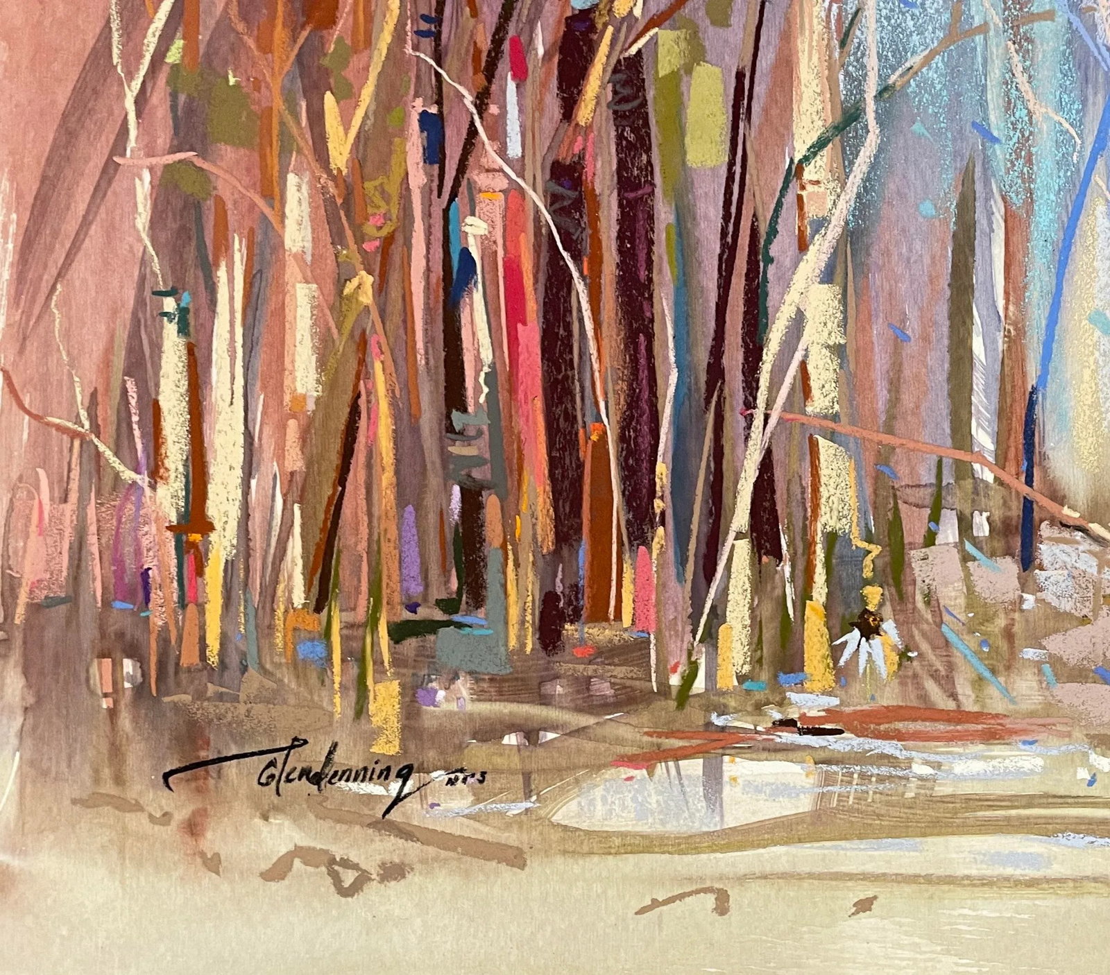 Susan Glendenning After the Rain Pastel - 3