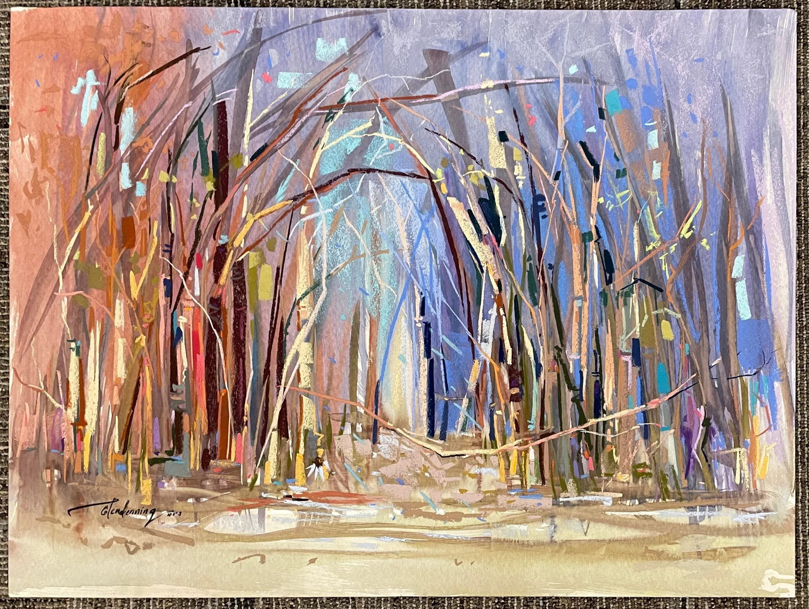 Susan Glendenning After the Rain Pastel - 4