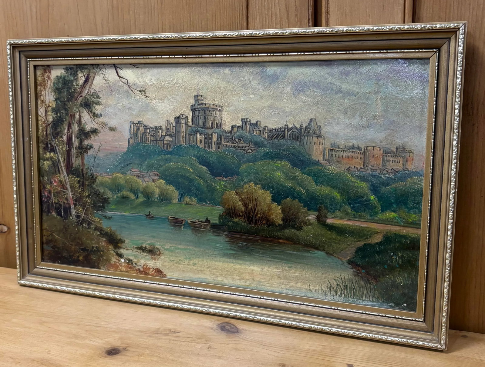 Oil on Canvas of Windsor Castle - 2