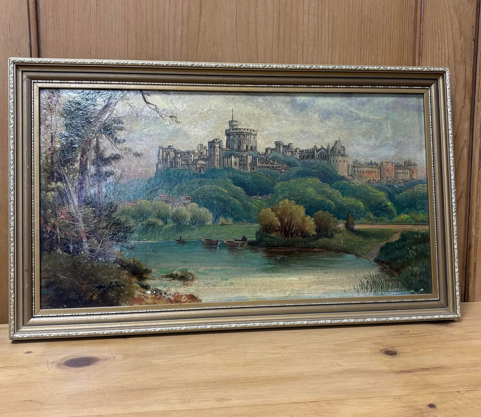 Oil on Canvas of Windsor Castle - 4