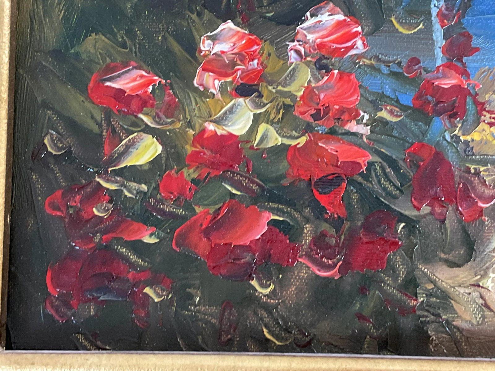 Mediterranean Scene -Oil on Canvas-Unsigned - 3
