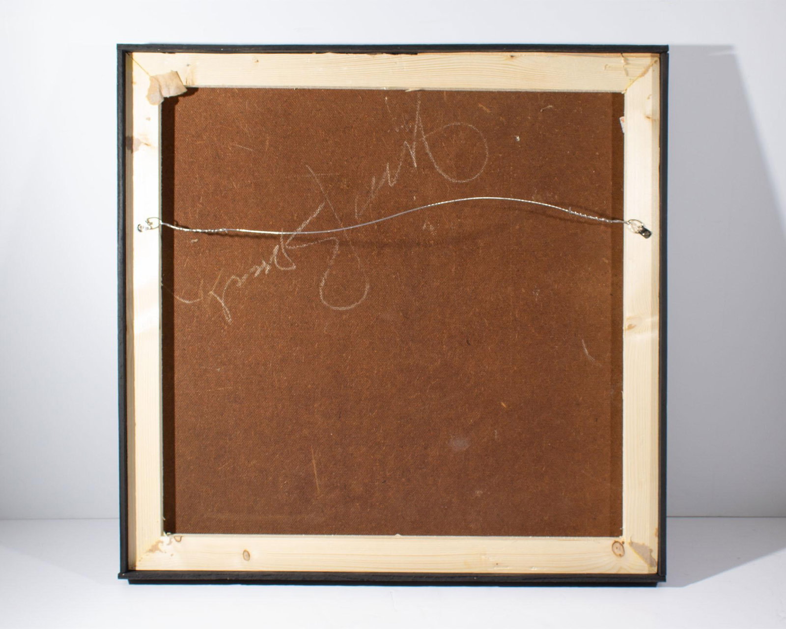1960s Oil on Board Abstract Painting by James L. Bruch - 8
