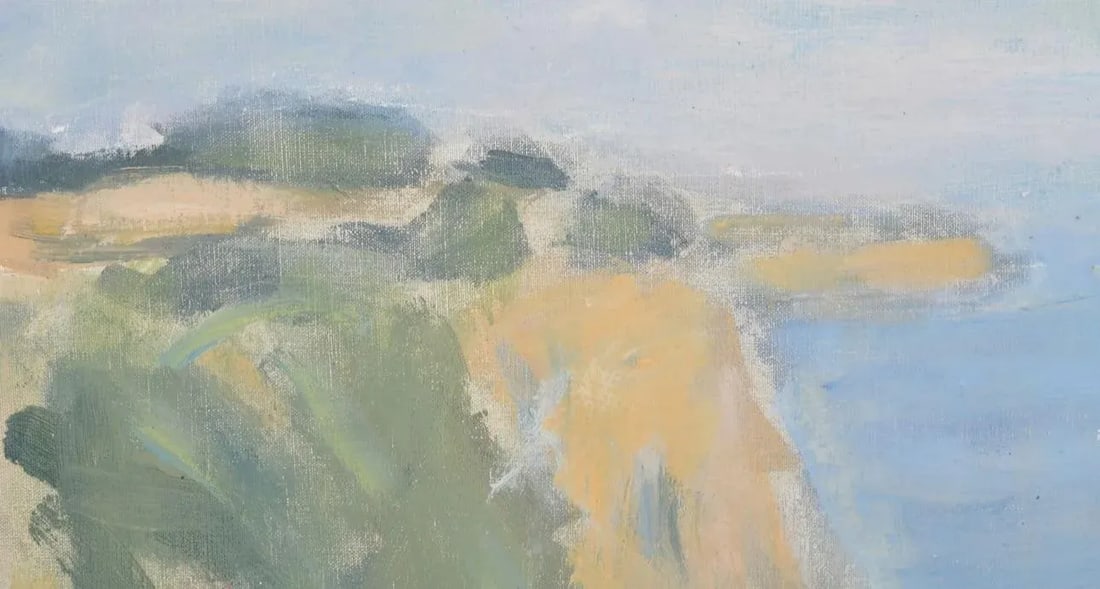 Signed Coastal Landscape by Prominent Swedish Artist, Gustav Rudberg - 2
