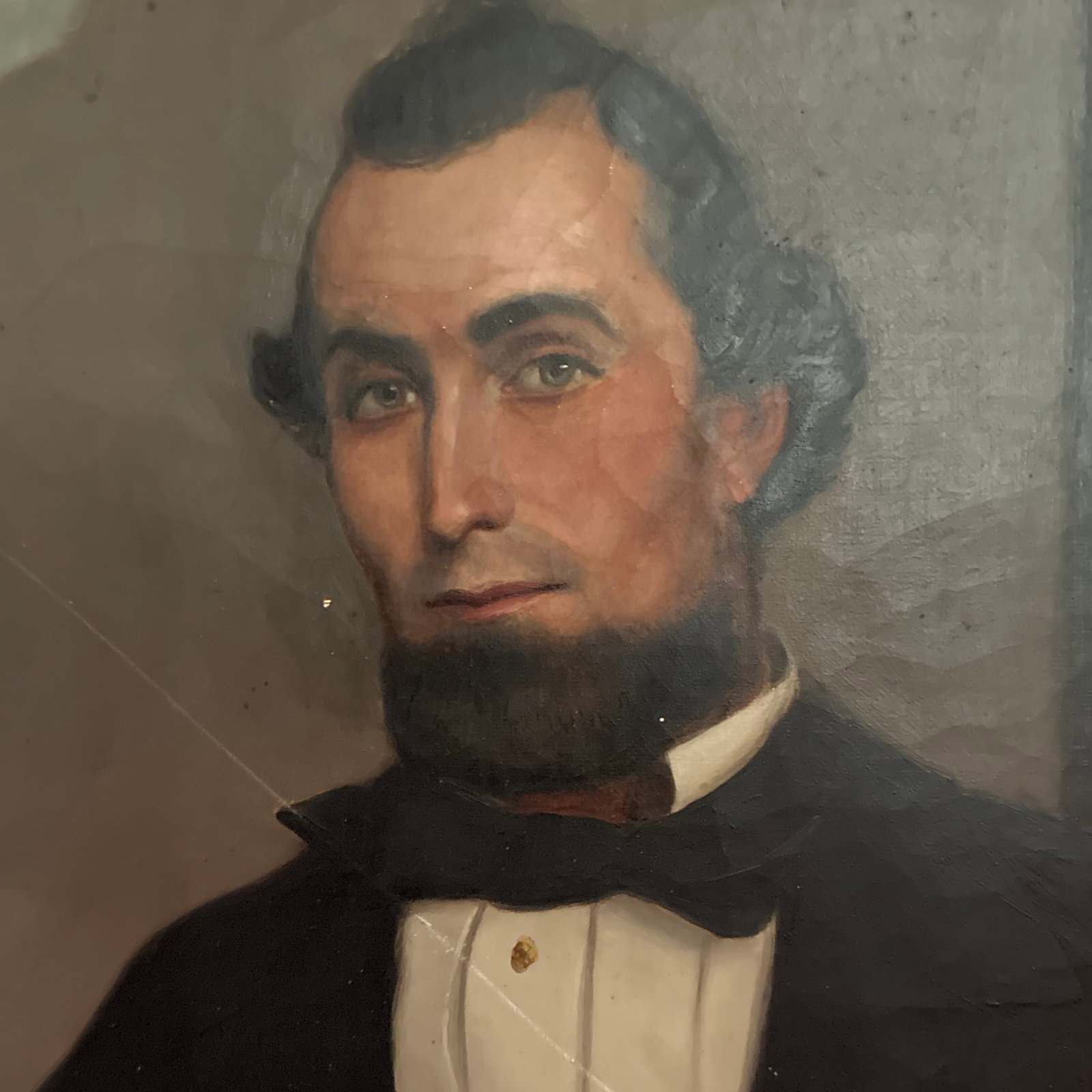 1858 English Portrait of Cain McLaughlin, Oil on Canvas, London - 5