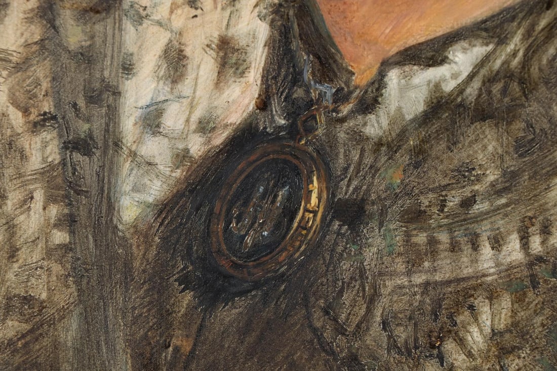 Portrait of a Woman in Black Lace Mantilla, Signed Gamez, Ca. 1965 - 10
