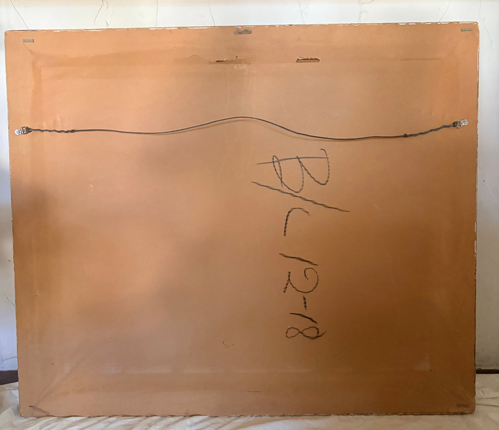 Late 20th Century High Desert Landscape Oil on Canvas, Signed by Artist - 5
