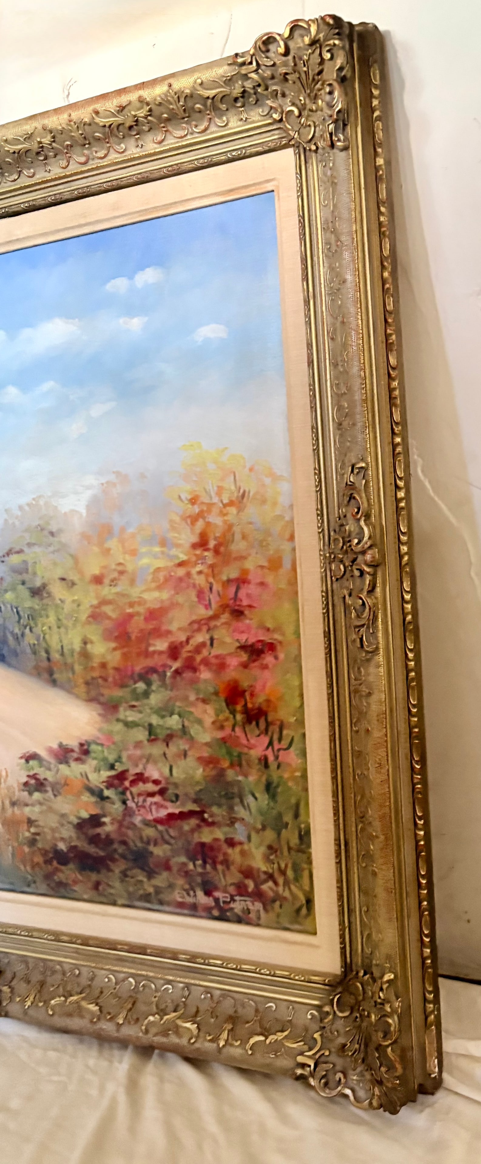 Late 20th Century High Desert Landscape Oil on Canvas, Signed by Artist - 6
