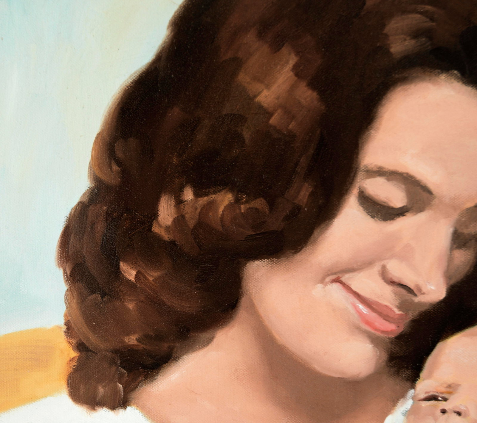 Portrait of a Woman and Infant in White by Cindy Gin - 3