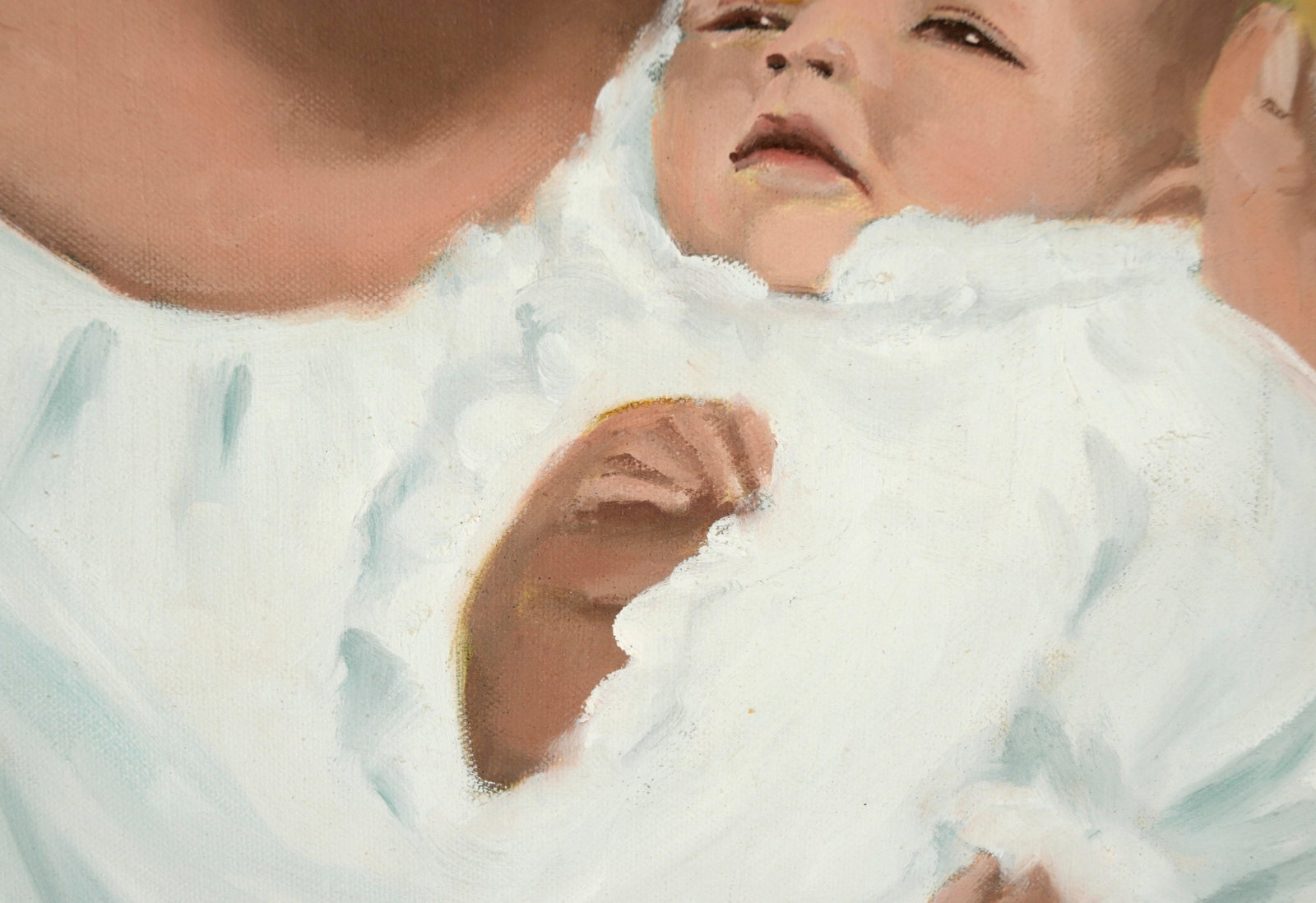 Portrait of a Woman and Infant in White by Cindy Gin - 5
