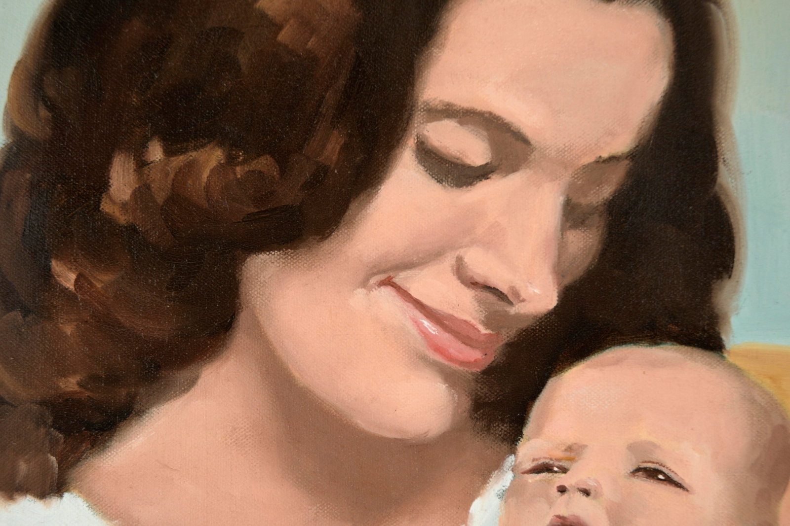 Portrait of a Woman and Infant in White by Cindy Gin - 6