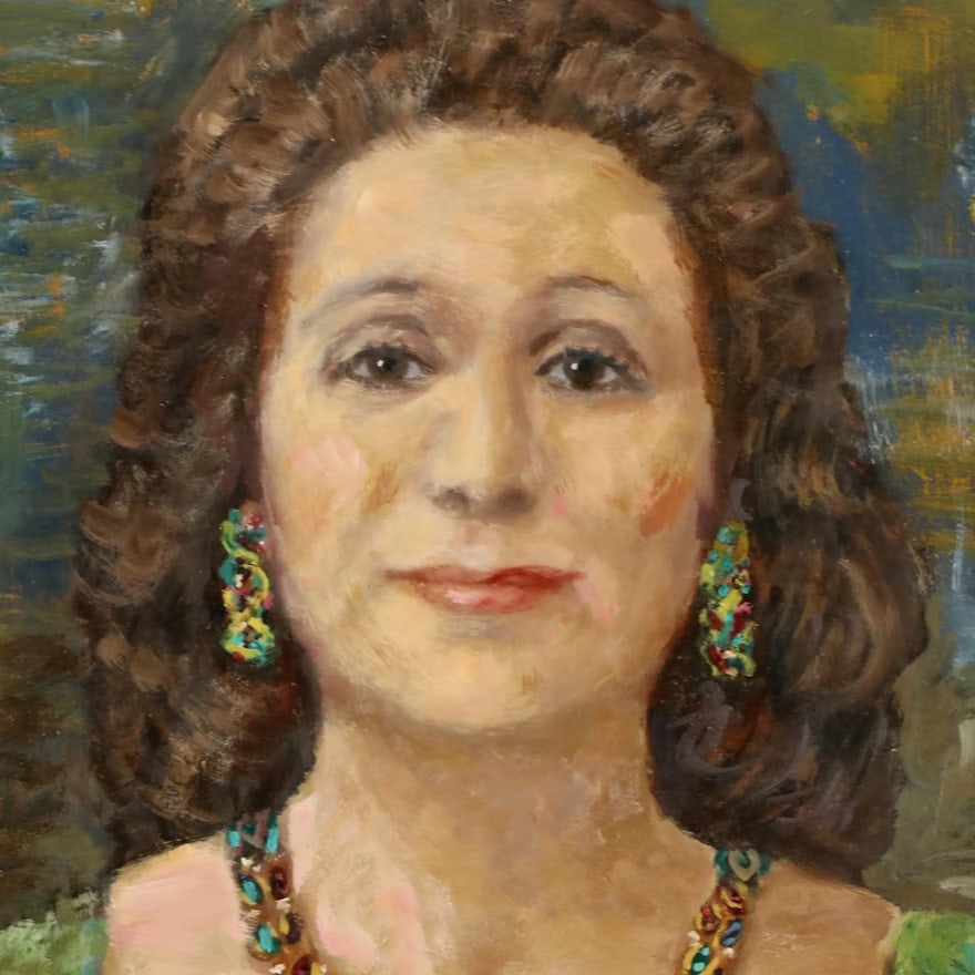 Late 20th Century Jack Pohr Portrait of a Woman Framed - 3