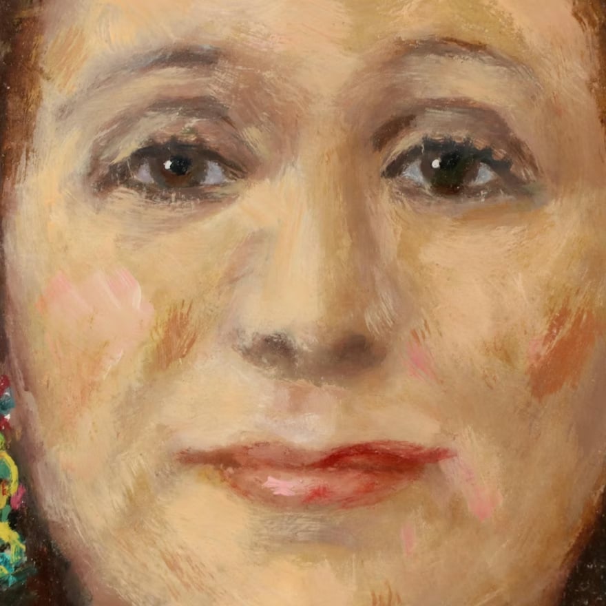 Late 20th Century Jack Pohr Portrait of a Woman Framed - 6