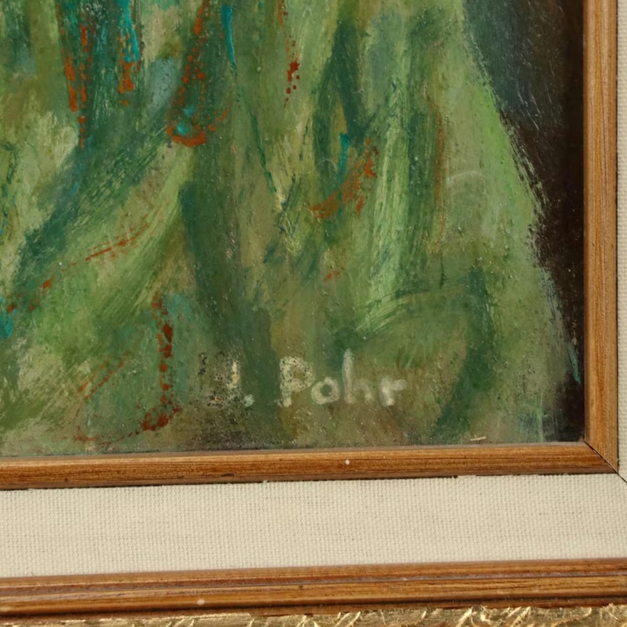 Late 20th Century Jack Pohr Portrait of a Woman Framed - 7