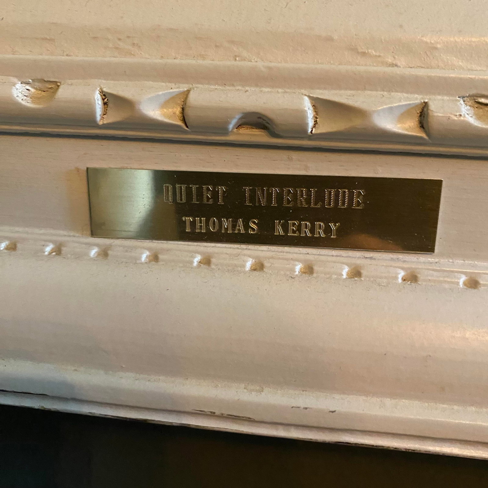 Mid 20th Century Thomas Kerry Framed Oil Painting on Board "Quiet Interlude" - 5