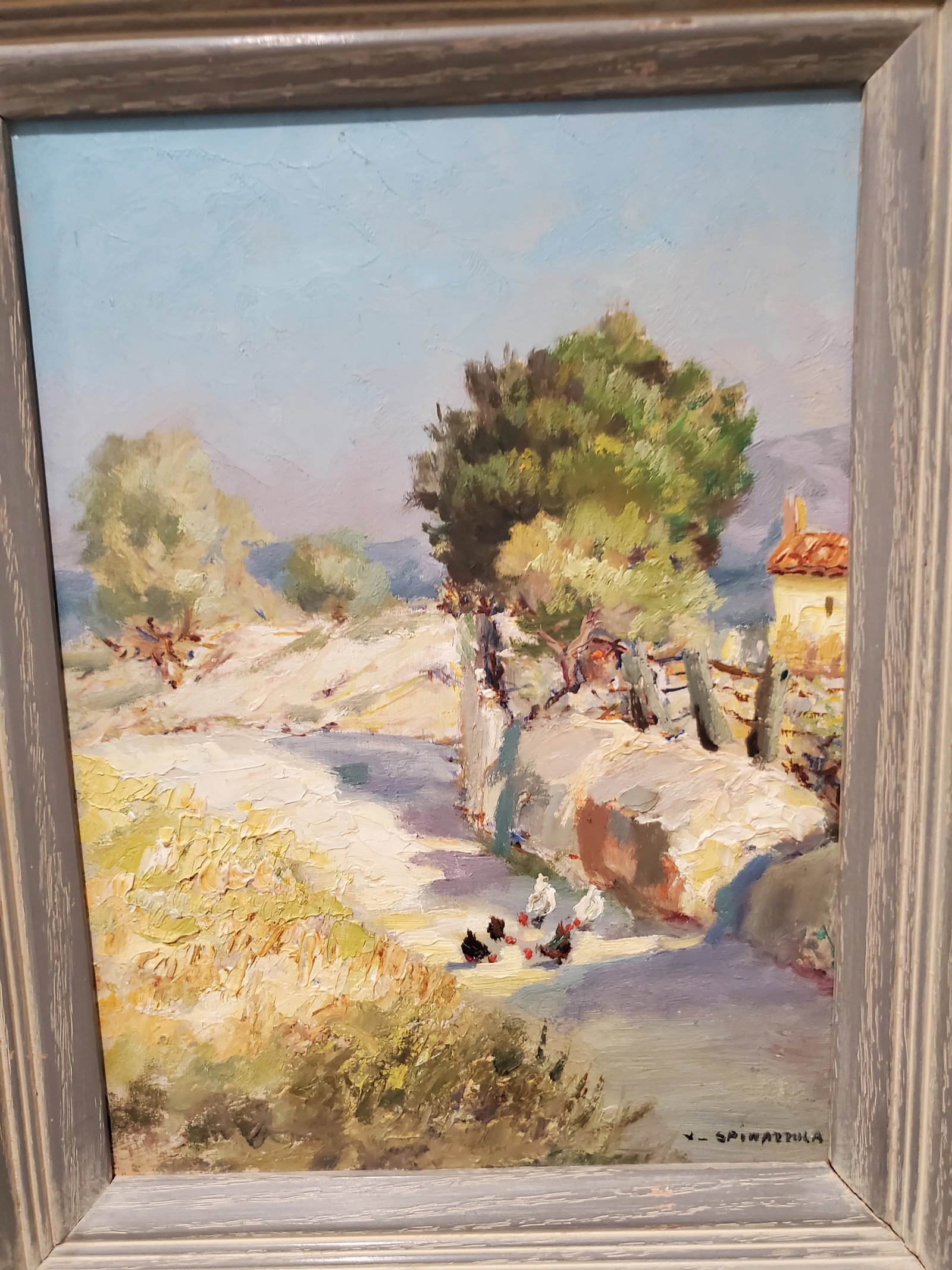 Country Scene With Chickens - Vincent Spinazzola - 4