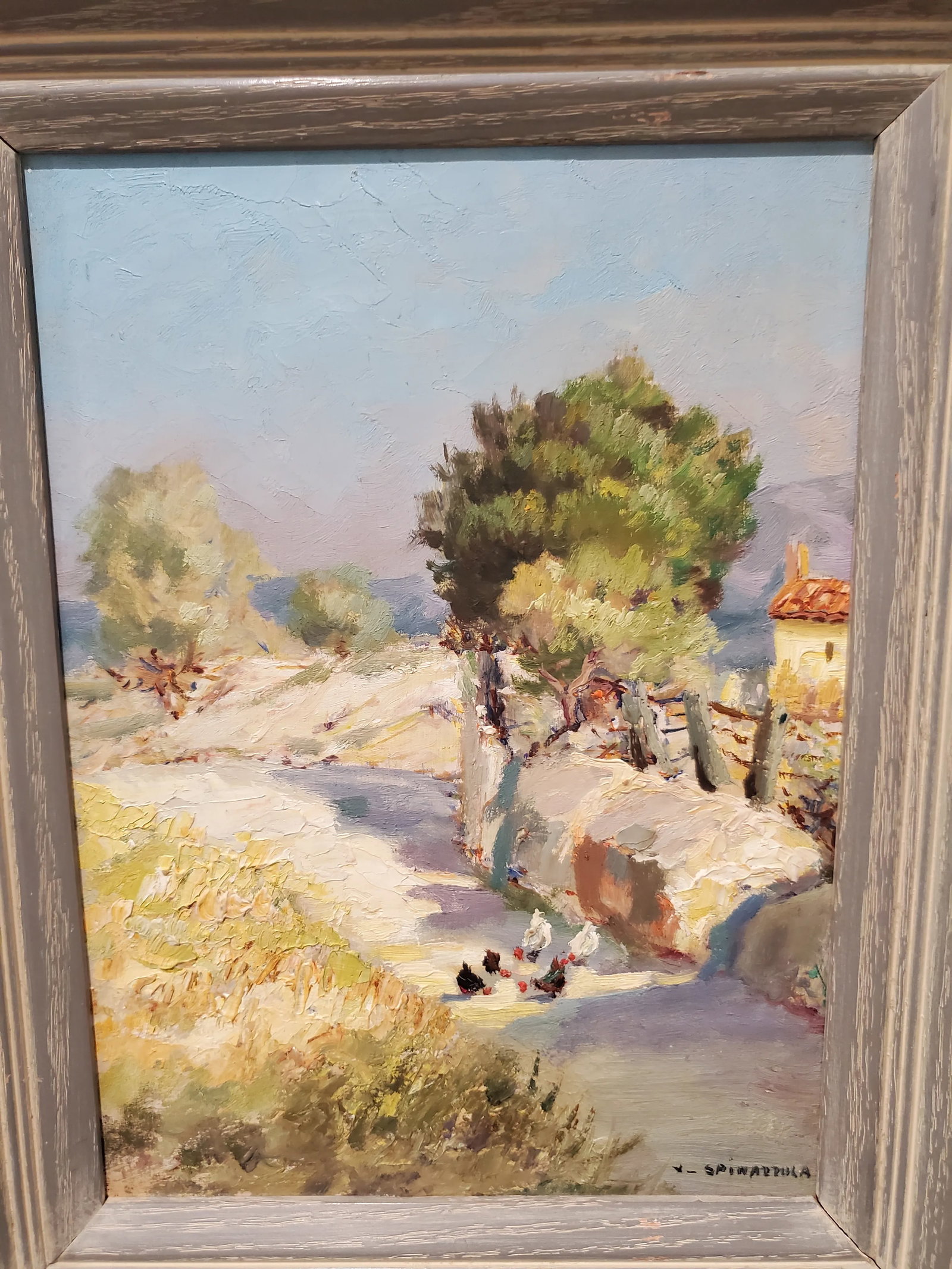 Country Scene With Chickens - Vincent Spinazzola - 5