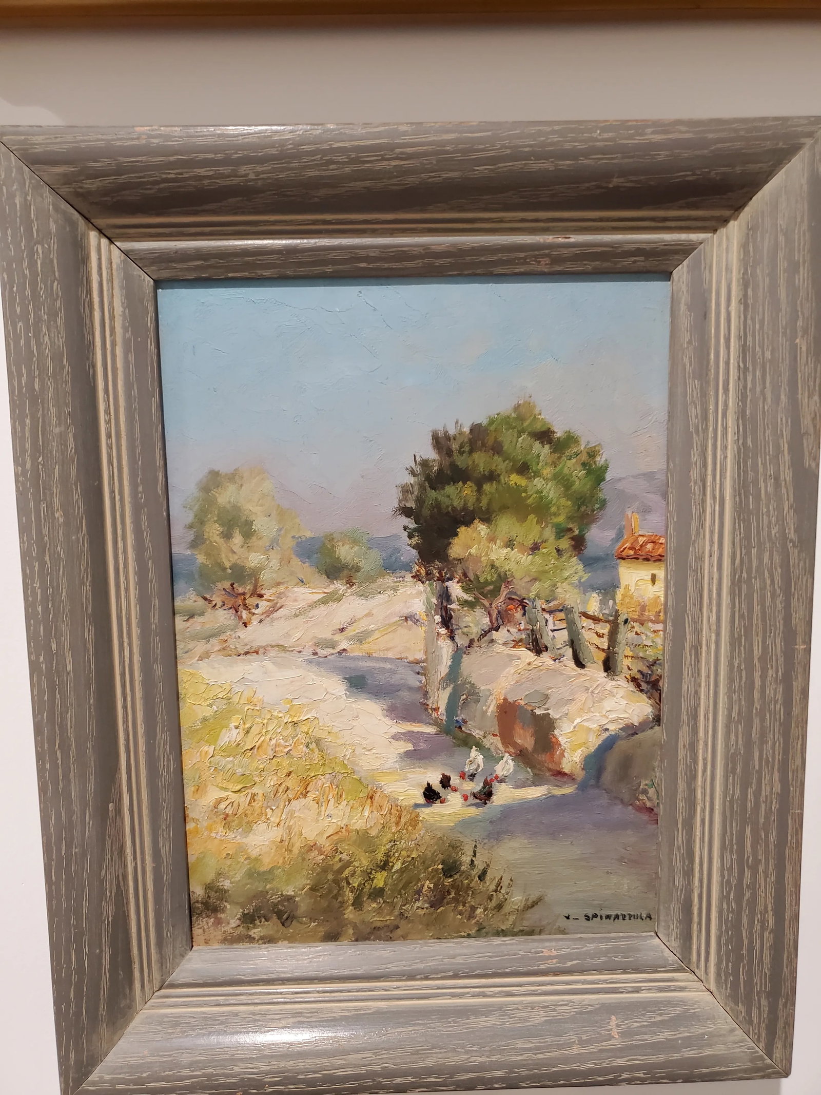 Country Scene With Chickens - Vincent Spinazzola - 6