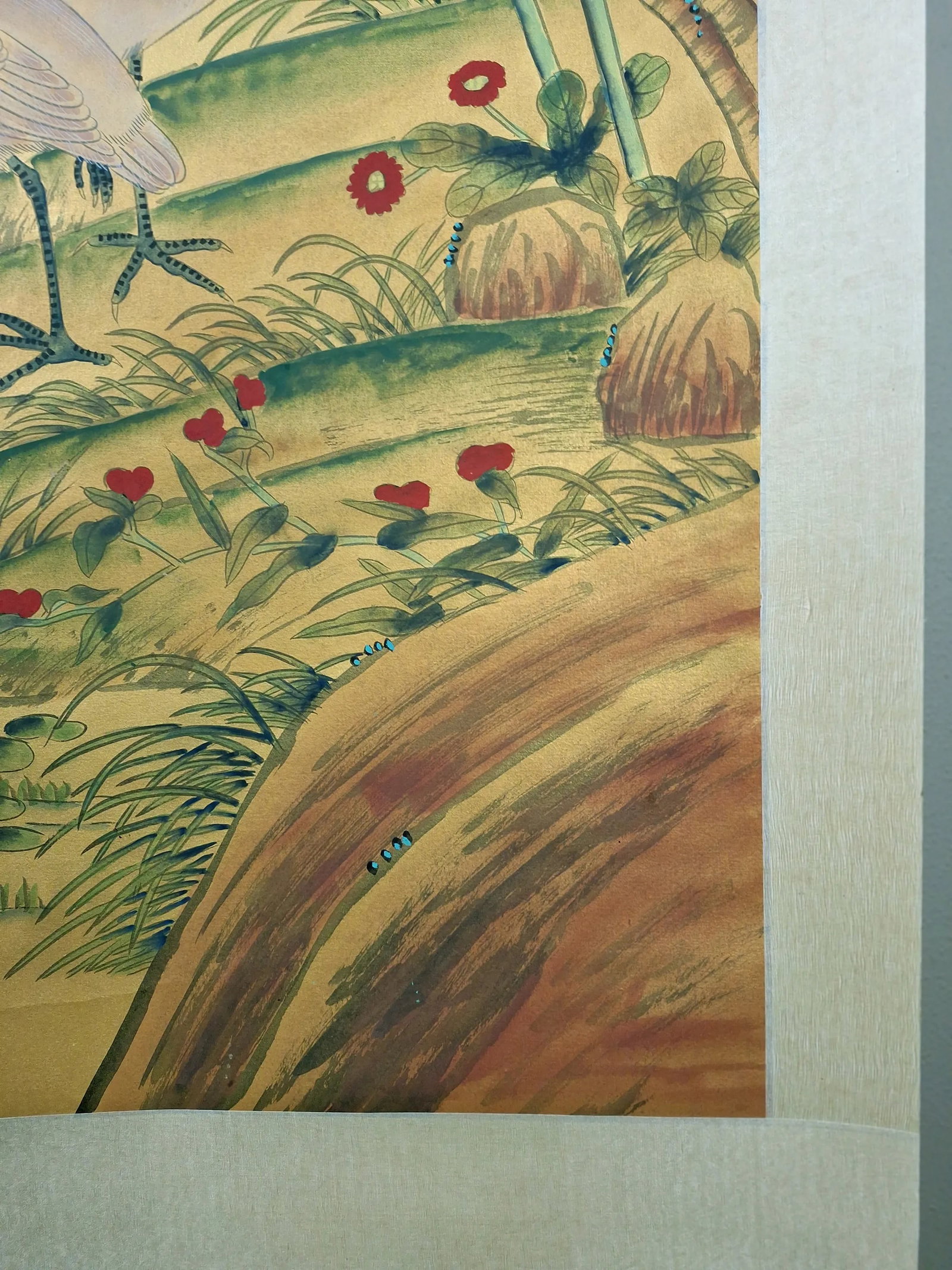 Chinese Huaniao Scroll - 4