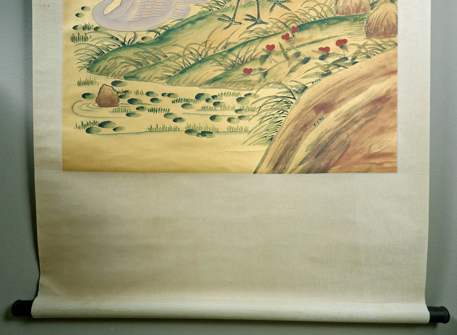 Chinese Huaniao Scroll - 5